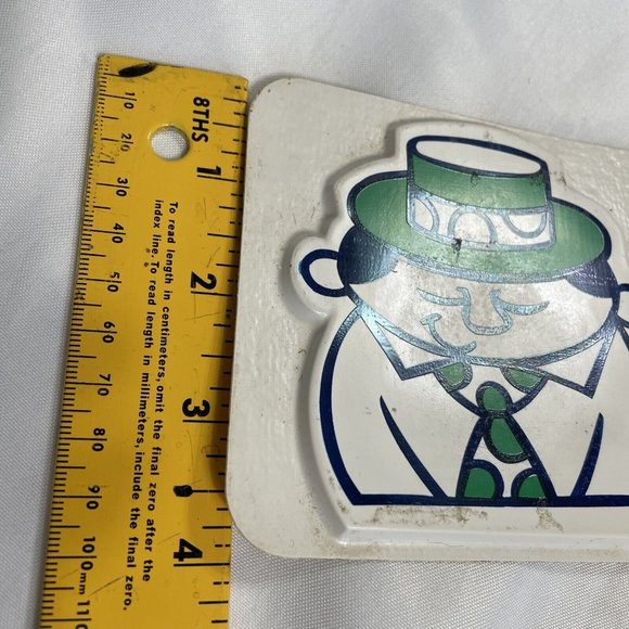 Love PEACE ON YOU 3-D Sticker RARE Vintage 60s-70s Laffs O Lot Mulino Brotherly - Picture 10 of 10